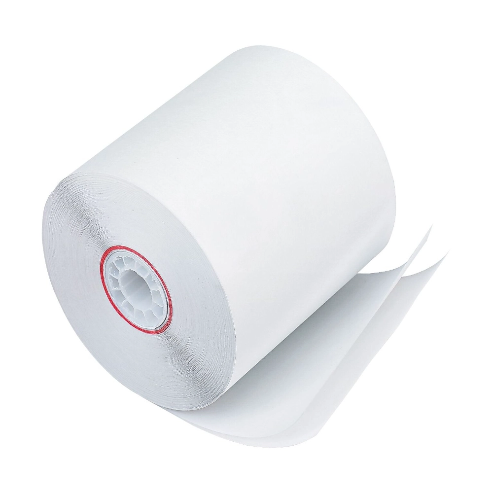 3-papel de formulário de computador de alimentação contínua NCR de dobra