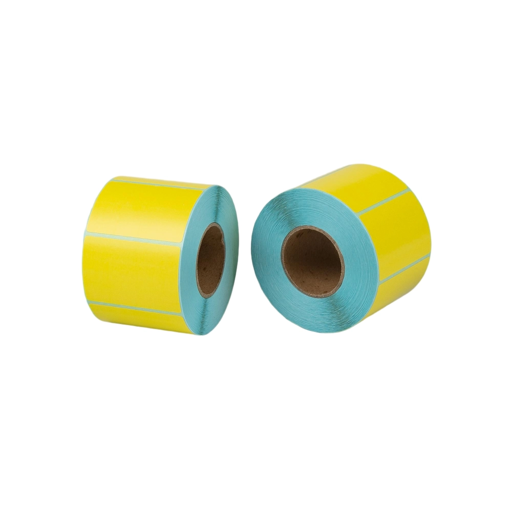 papel de etiqueta térmica colorida