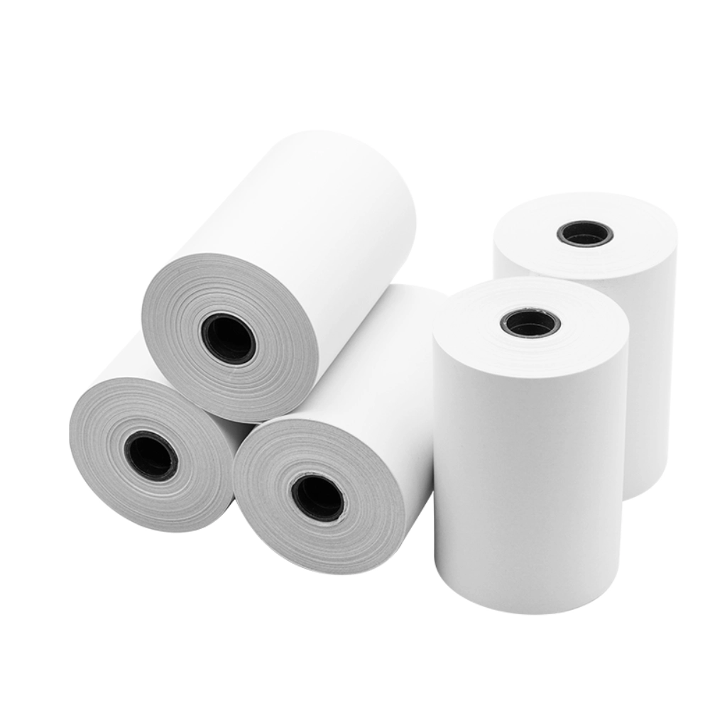 Rolos de papel térmico diretos da fábrica 65gsm 80×80mm