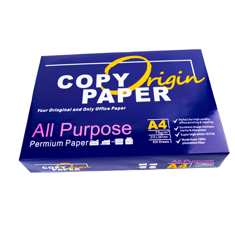 papel de impressora A4 de escritório