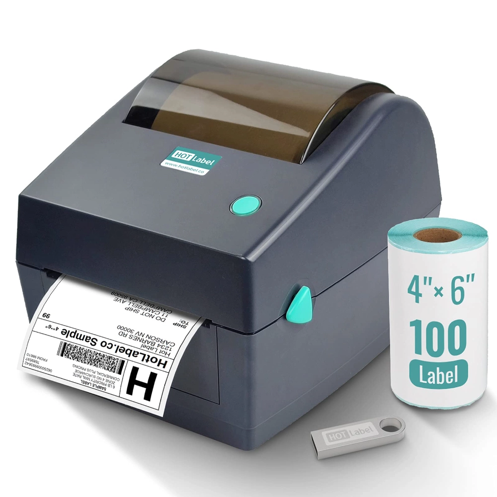 Adesivo de papel adesivo de rolo de etiqueta térmica direta