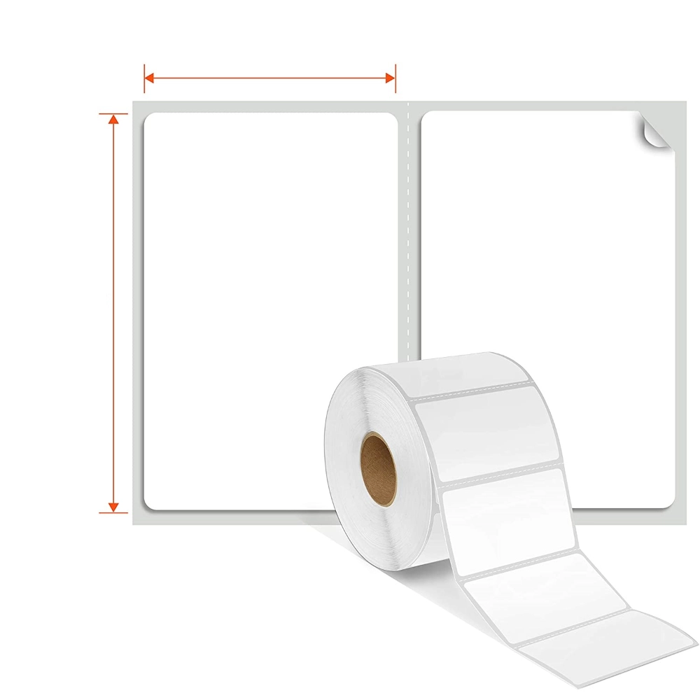 38x28 mm Rolo de Etiquetas Térmicas Diretas