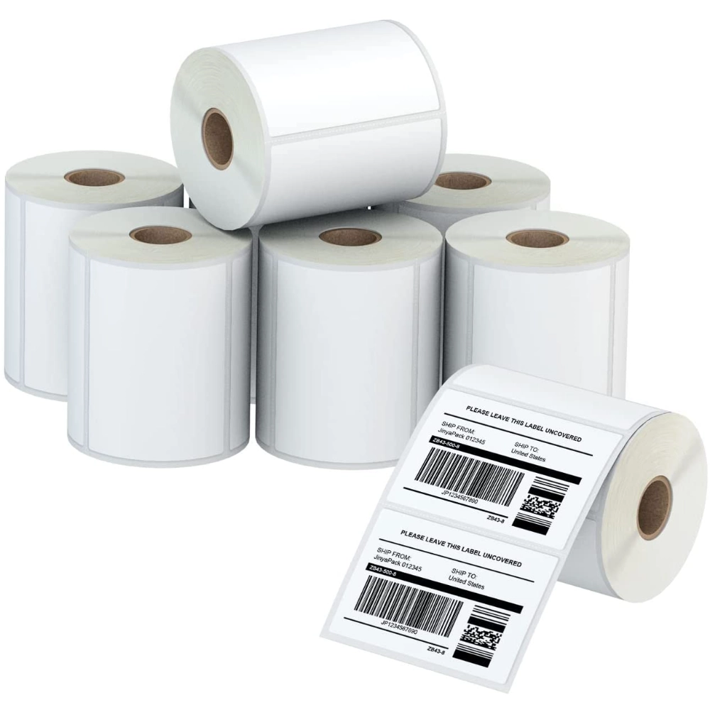 Etiqueta de envio de código de barras à prova d'água