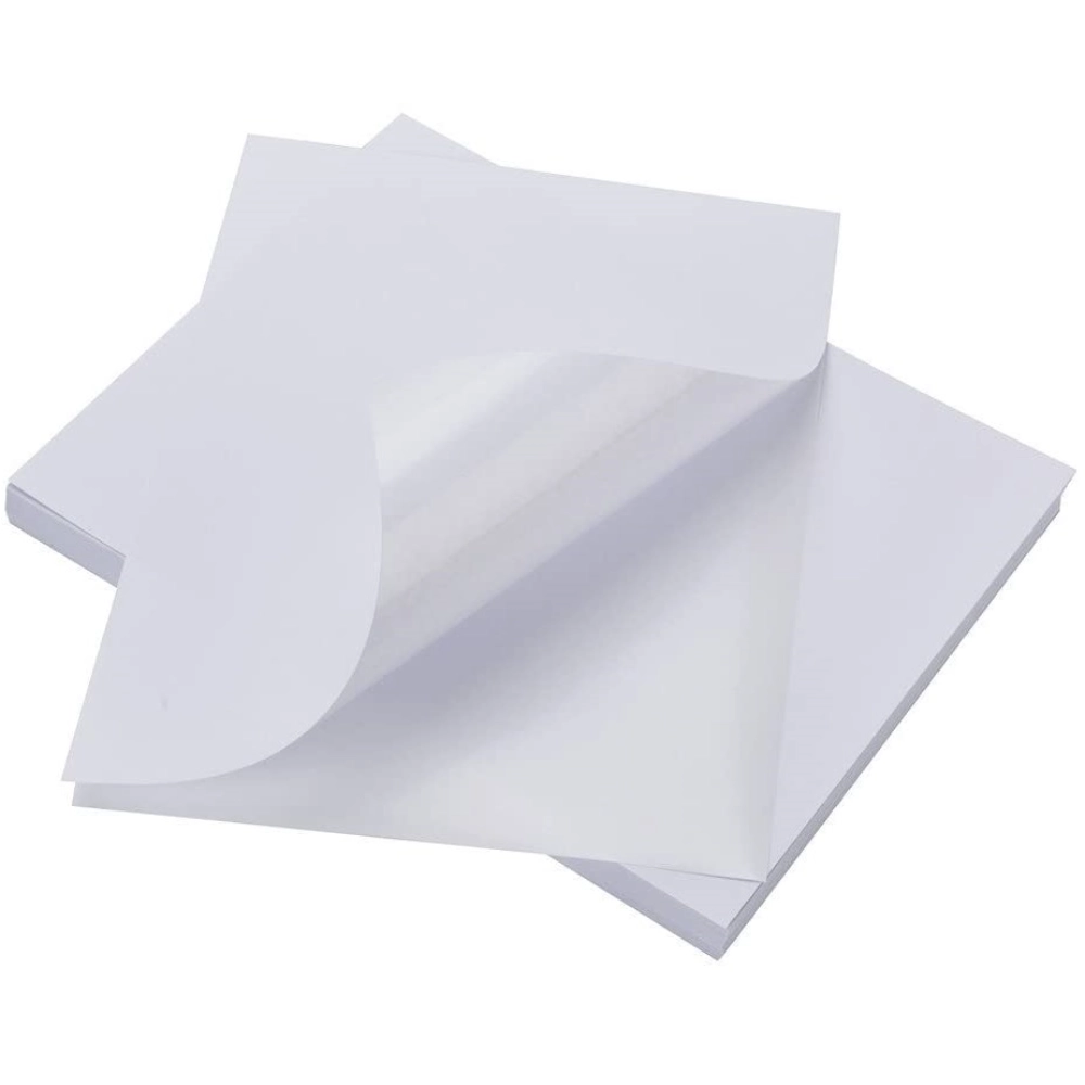 etiqueta adesiva de etiqueta revestida superior