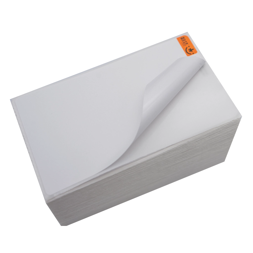 Papel de etiqueta adesiva revestido superior