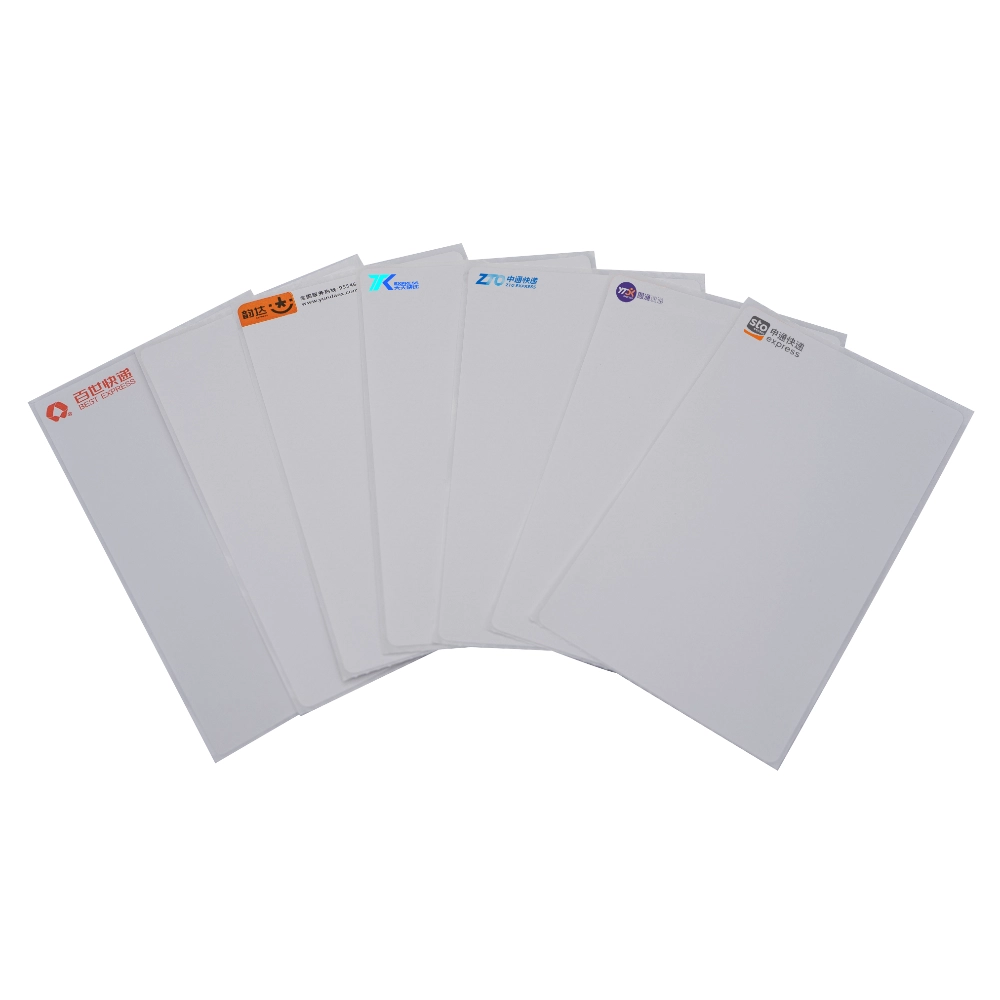 Etiqueta de envio Etiqueta revestida superior