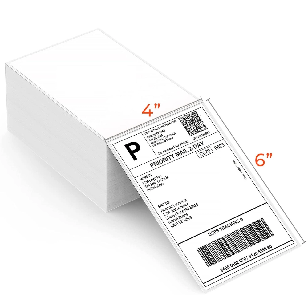 Etiquetas de transferência térmica 2x3