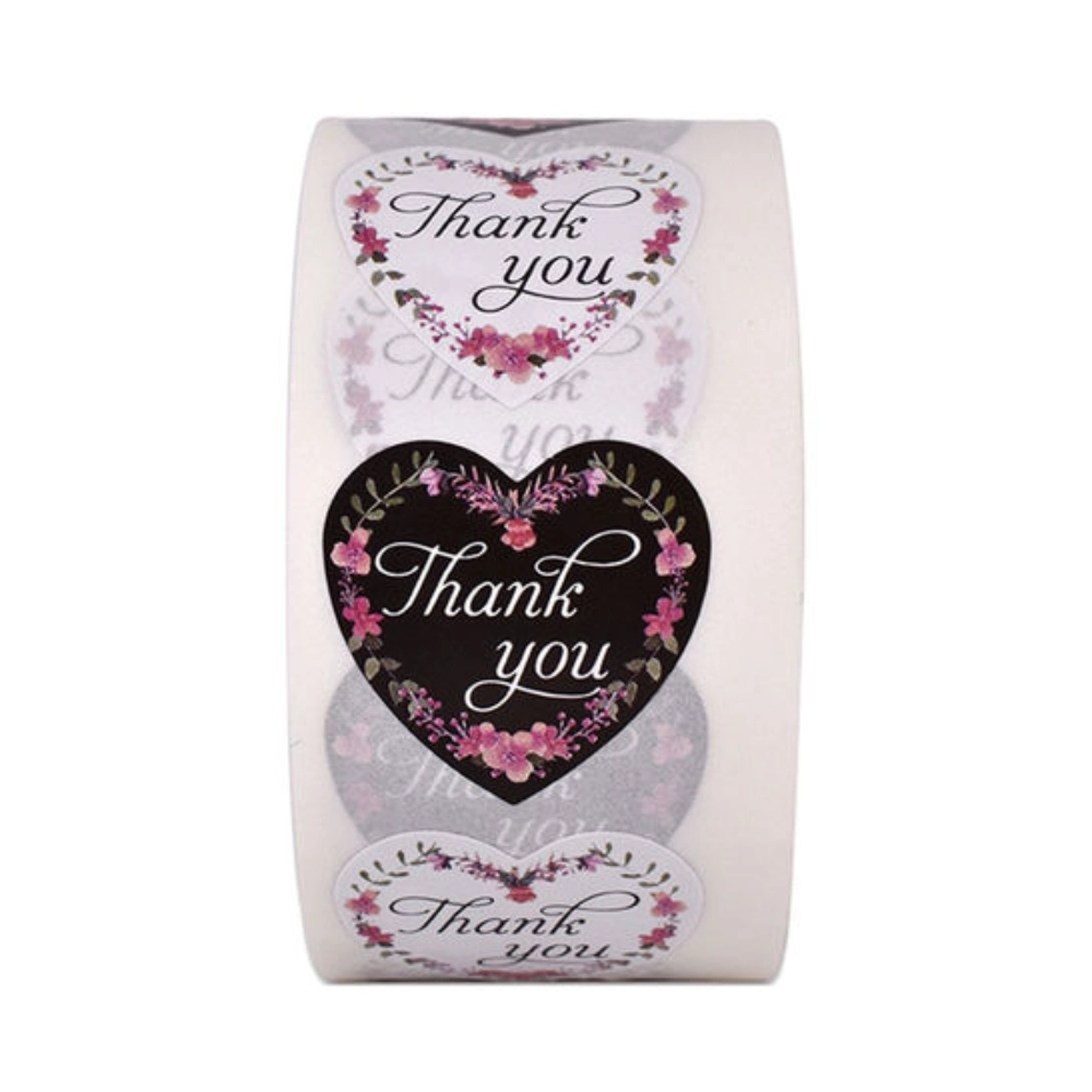 Etiquetas de transferência térmica personalizadas 2x3 4x4