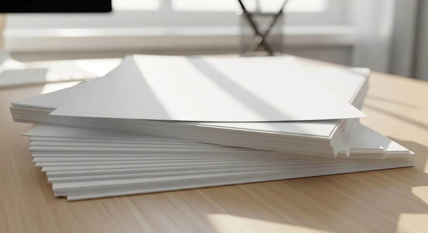 Papel de cópia do tamanho dos E.U.