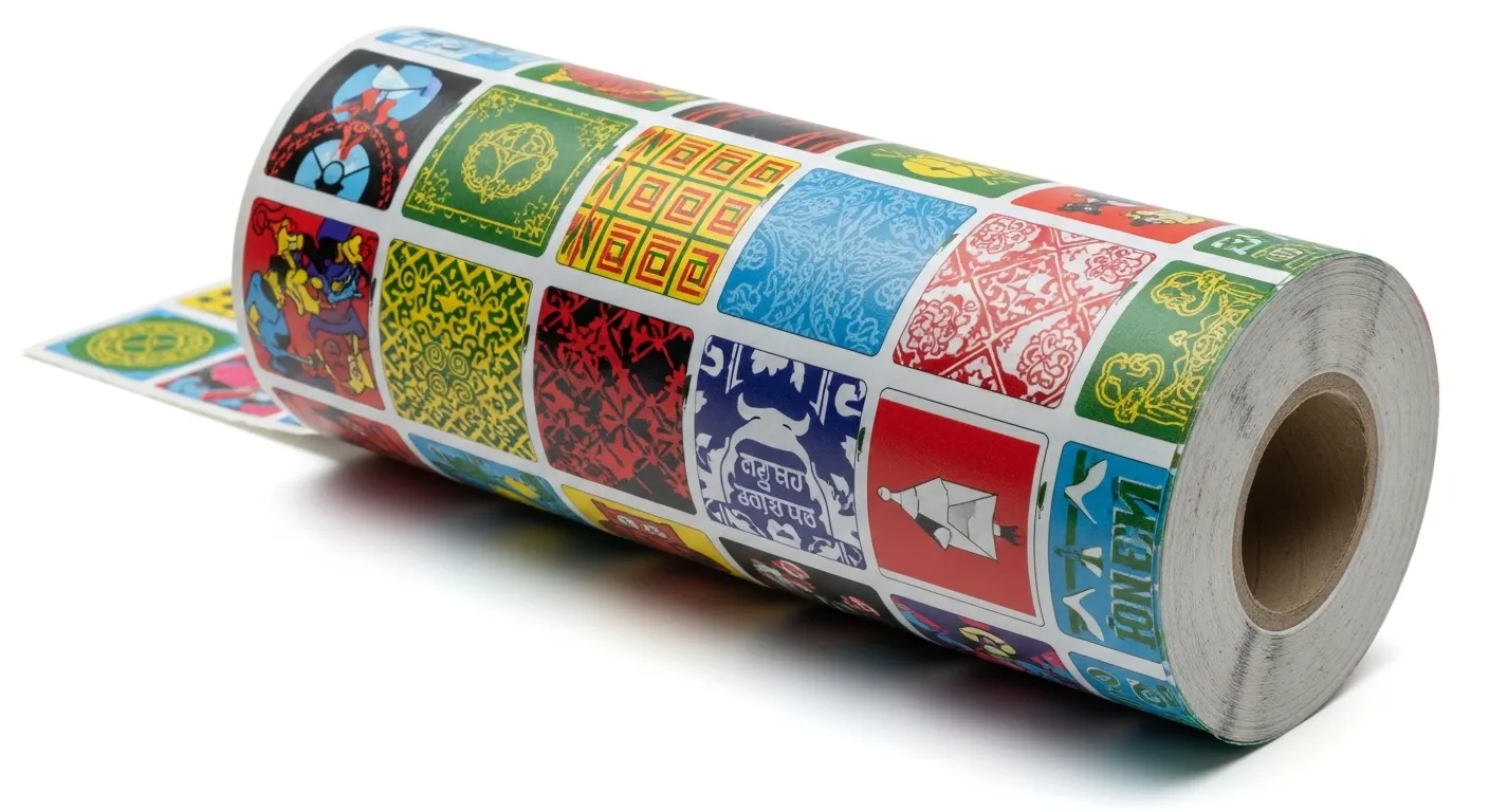 papel térmico impresso a cores