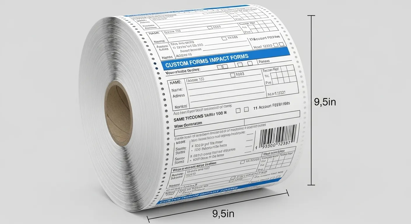 formulário impresso personalizado