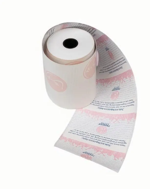 rolo térmico impresso personalizado