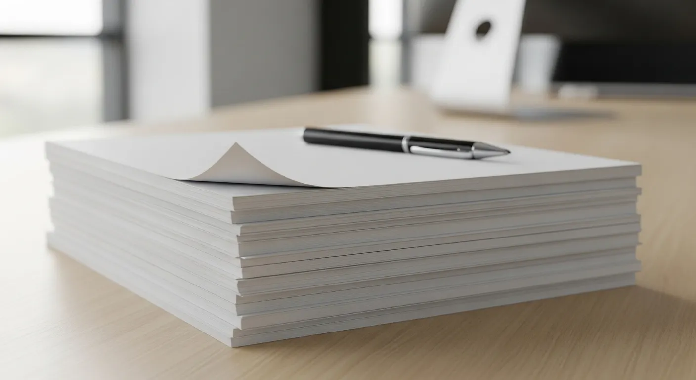 Papel de cópia curta