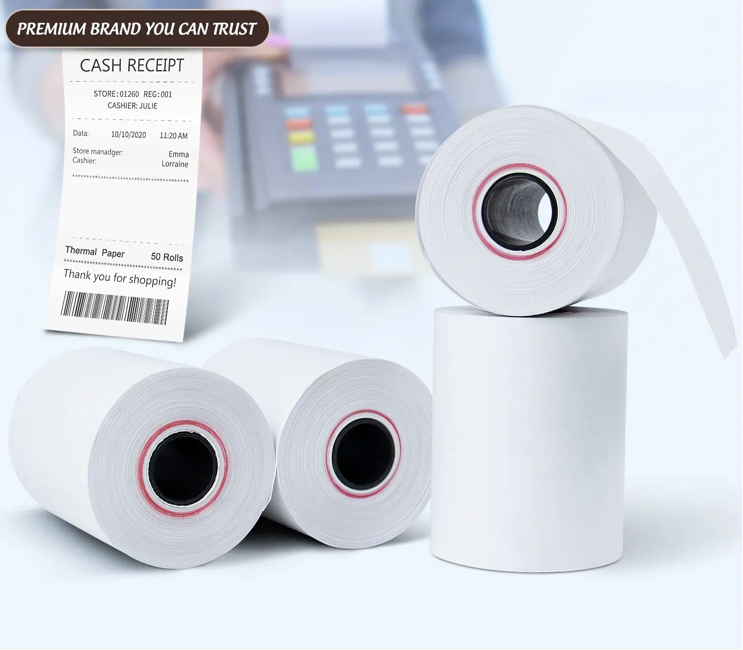 Compre Rolos de Papel Térmico Online