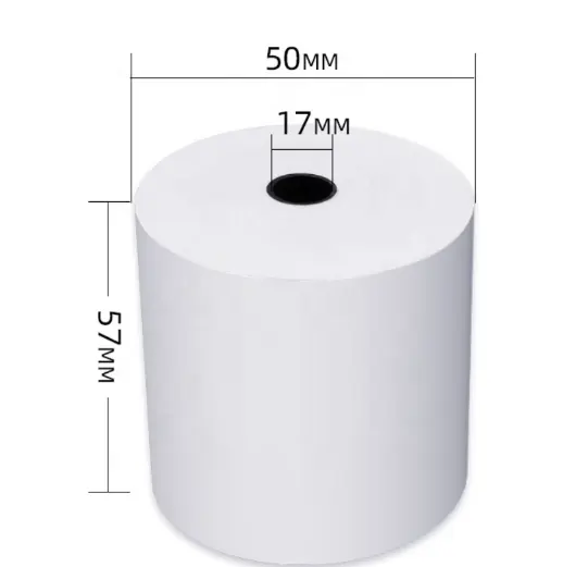 Rolos de papel térmico a granel